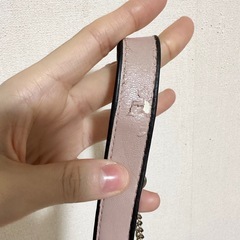 🤍くすみピンク×ゴールド　ショルダーの画像