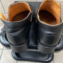 本革　メンズショートブーツの画像