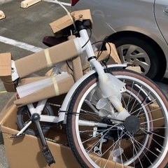 未使用　20型折畳自転車　非売品の画像