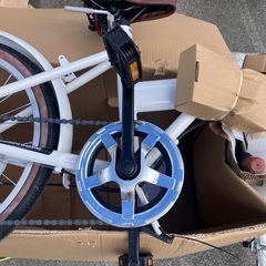 未使用　20型折畳自転車　非売品の画像