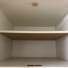 ホワイト物入れの画像