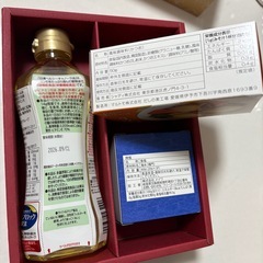 鰹だし・焼塩・ヘルシーキャノーラ油セットの画像
