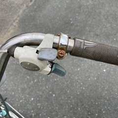 自転車　青色の画像