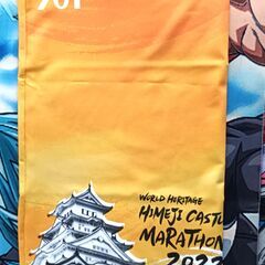 【新品・未使用】ネックウォーマー　姫路城マラソン2022年参加賞の画像