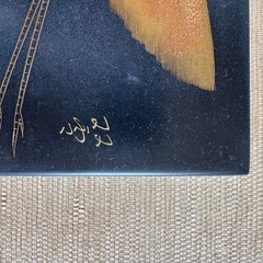 輪島塗　額装の画像