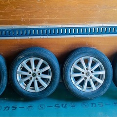 195/65/R15 タイヤ、ホイールセットの画像