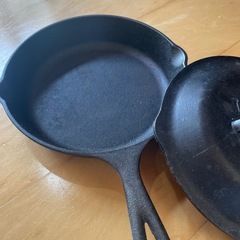 未使用LODGE スキレット鉄製　の画像