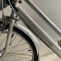 自転車　6段変速オートライト　27インチの画像