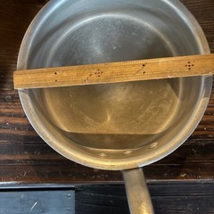 業務用　アルミ片手鍋3点セットの画像