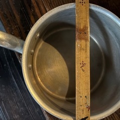 業務用　アルミ片手鍋3点セットの画像