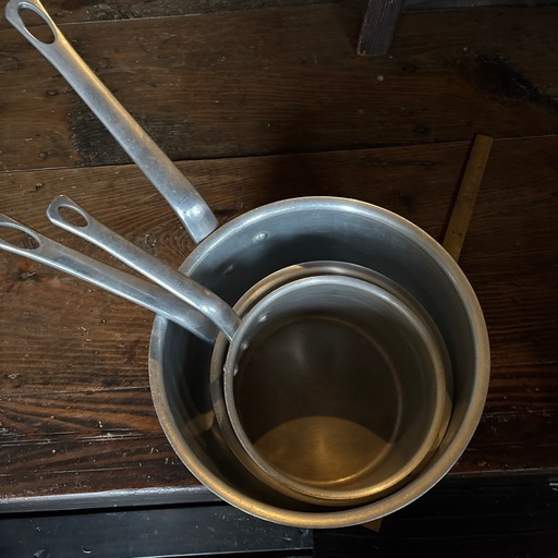 業務用 アルミ片手鍋　3点セット 業務用 アルミ片手鍋3点セット