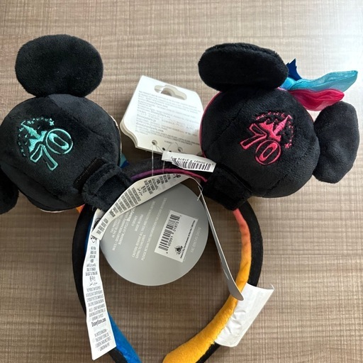 アメリカ限定】カリフォルニアディズニー 70周年限定 カスタムカチューシャ