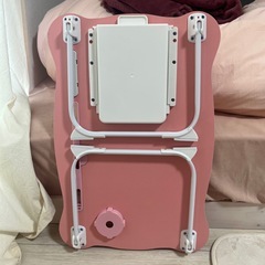 折りたたみテーブルピンク 新品未使用の画像