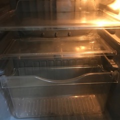 冷蔵庫　　電子レンジはジャンク品の画像