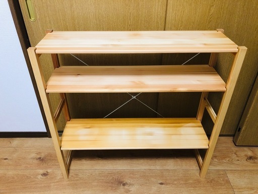 【値下げ】【早いもの勝ち】MUJI 無印　パイン材ユニットシェルフ　奥行25cm 早いもの勝ち】MUJI 無印パイン材ユニットシェルフ奥行25cm