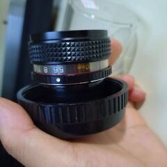 希少な名玉　新品同様　minolta c.e rokkor 80mm 5.6の画像