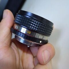 希少な名玉　新品同様　minolta c.e rokkor 80mm 5.6の画像