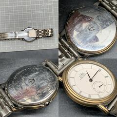 N376　CITIZEN シチズン クラブ ラメール Club La Mer 3481-340809TA スモセコ ゴールドカラー 燻仕上げ　ホワイト文字盤の画像
