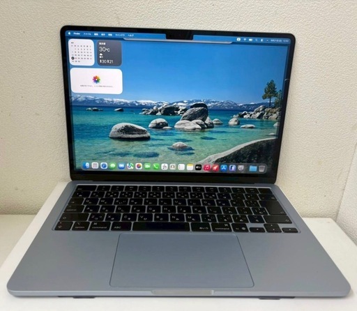 MacBook Air 13インチ 2025年モデル M4 16GB/512GB 充電回数10回以内 バッテリー100％