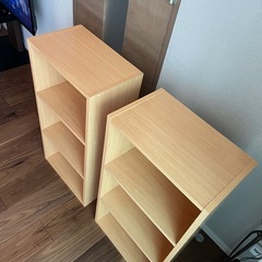 カラーボックス　2点セットの画像