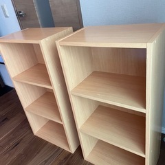 カラーボックス　2点セットの画像