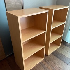 カラーボックス　2点セットの画像