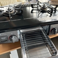 【2025年製　美品】リンナイ　ガステーブル「KG35NBKRの画像