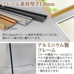 【美品】全身鏡 スタンドミラー 壁掛けミラーの画像