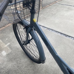 自転車　27インチぐれーグレーの画像
