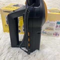 ツインバード DUET STAGE AS-161 ハンディカラオケ 本体 外箱付 レトロ ジャンク扱い カセット マイク一体型の画像