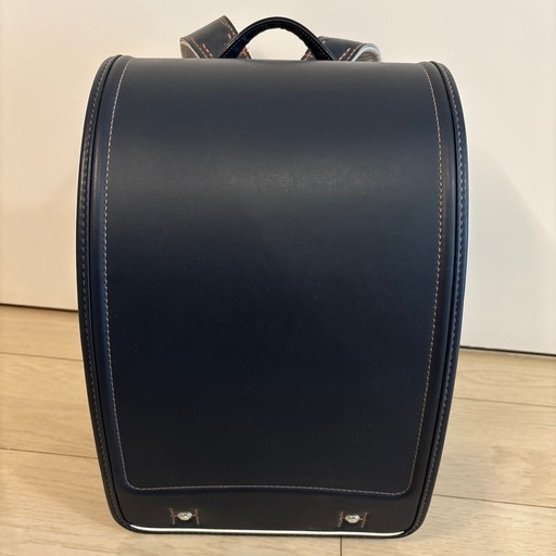 フィットちゃんランドセル A4対応 ネイビー/ブラウン中古