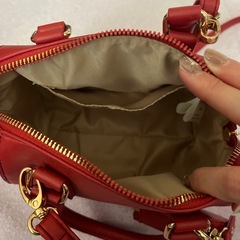 バッグあか赤の画像
