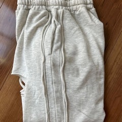 スウェット パンツ ワイドの画像