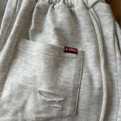 スウェット パンツ ワイドの画像