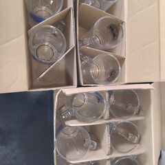 受け渡し予定者決まりました。ビールジョッキの画像