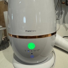 人気！ Francfranc シレーヌ 超音波加湿器の画像