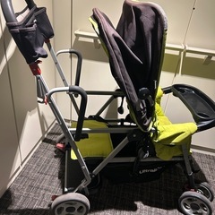 2人乗りベビーカーの画像