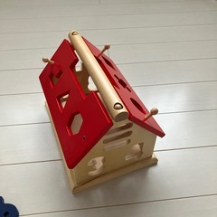 木製　おうちパズルの画像