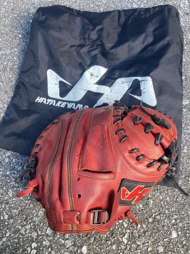 ハタケヤマ　少年軟式　キャッチャーミット