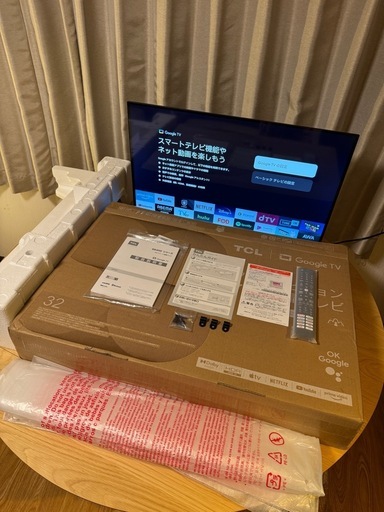 【新品】2025年製 TCL 32V型 32S5400 地デジGoogleテレビ TCL S5400 FHDスマートテレビ-Google TV | TCLジャパン