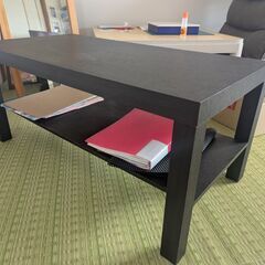 【無料/引取限定】ダークブラウンのコーヒーテーブルの画像