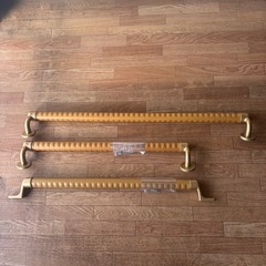 ◎美品 介護用 手摺 手すり 木製 歩行補助 廊下 福祉用具 バリアフリーの画像