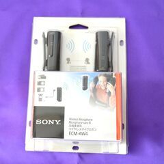 SONY カメラ用マイク ワイヤレスマイクロホン ECM-AW4の画像