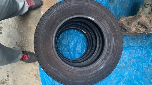スタットレスタイヤのみ9/29(145R/12)中古品