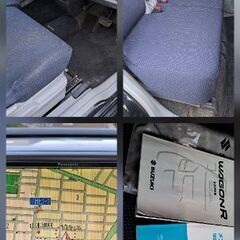 商談中　ワゴンR　車検令和8年5月迄　4WD　エンジンスターター　スマートキー　シートヒーター付きの画像