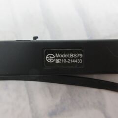 ( M-911 )多摩電子工業 Bluetooth ワイヤレスイヤホン 210-214433 ブラック 黒 動作確認済みの画像