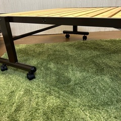 【リユース☆エコちょっぷ】美品☆折りたたみすのこベッドの画像