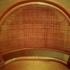 ■おしゃれな籐椅子 3000円の画像