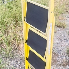 DIY　スチール踏み台　3段式　武田コーポレーション　折りたたみ式　脚立　の画像