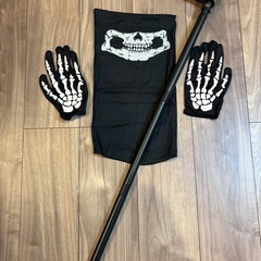ハロウィン コスプレ 死神セット 子供用の画像